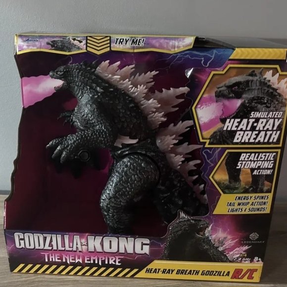 Godzilla X Kong: The New Empire - Heat Ray Breath Jada Godzilla Rc Rare - Picture 1 of 4